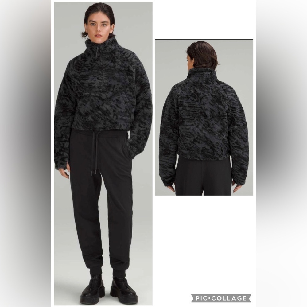 Lululemon Scuba Oversized Fleece Sherpa Funnel Neck Hf Zip Heavyweight Jacket XS